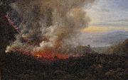 Eruption of Vesuvius johann christian Claussen Dahl